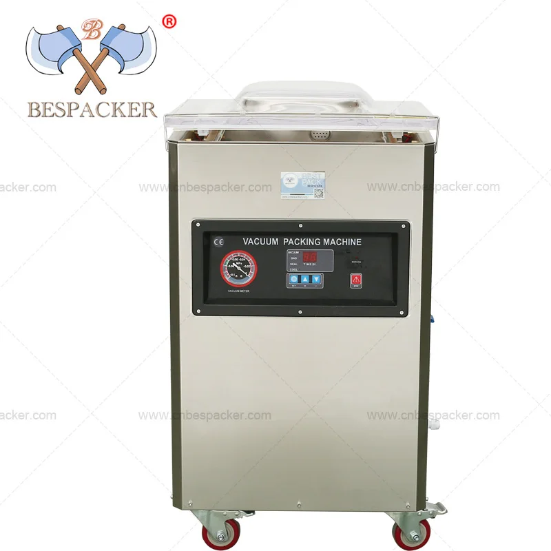 Bespcaker DZ-400 Empacadoras Al Vacio Máquina envasadora de alimentos de salchichas de cámara grande Máquina envasadora al vacío