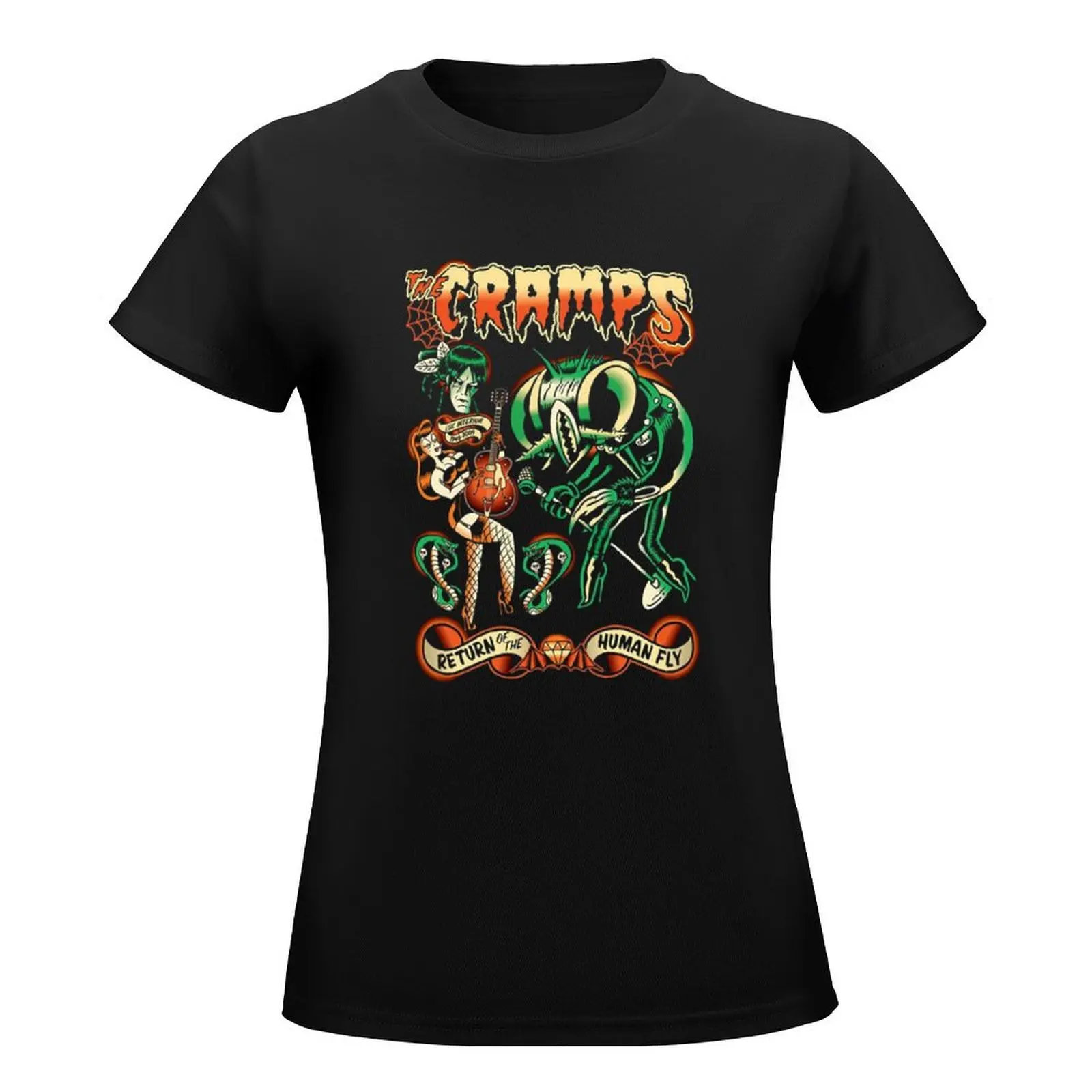 The Cramps mjmjmjmg T-Shirt shirts graphic tees korean fashion tees T-shirts for Women