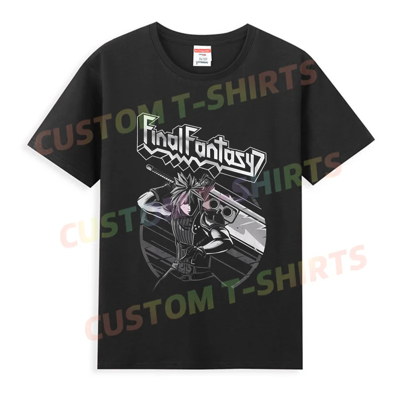 

2024 Men T Shirt Casual Ex Hellion Sephiroth Metal Designs By Draculabyte T-shirt Graphic Summer Short Sleeves 100% Cotton S-3XL