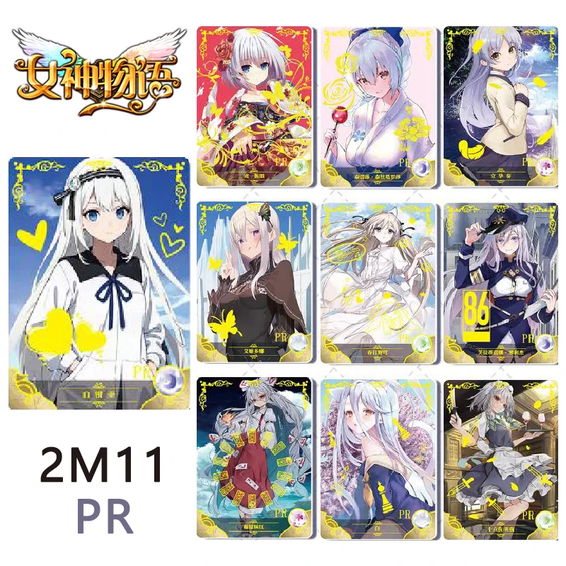 Goddess Story 2M11 Pr Series Anime Characters Tobiichi Origami Kasugano Sora Emilia Collection Card Christmas Birthday Gift