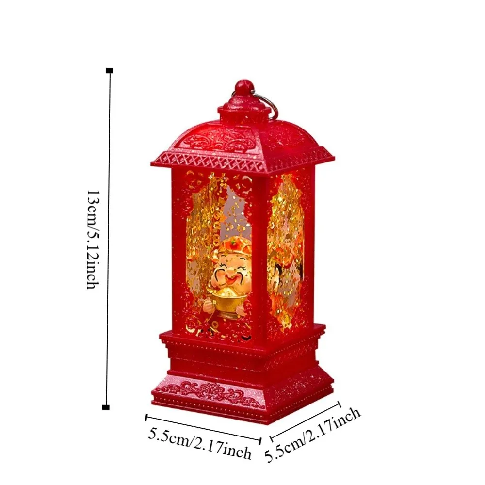 مصغرة الثروة الله ليلة مصباح الرياح مصباح مضيئة السنة الجديدة زينة المحمولة معلقة زخرفة سطح المكتب جو مصباح