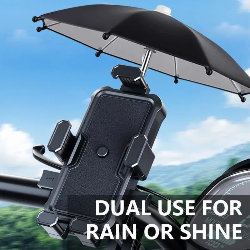 

20CB Мотоцикл руль/задний зеркал зеркало, держатель телефона, держатель телефона, велосипедные мотоциклы, 360 градусов