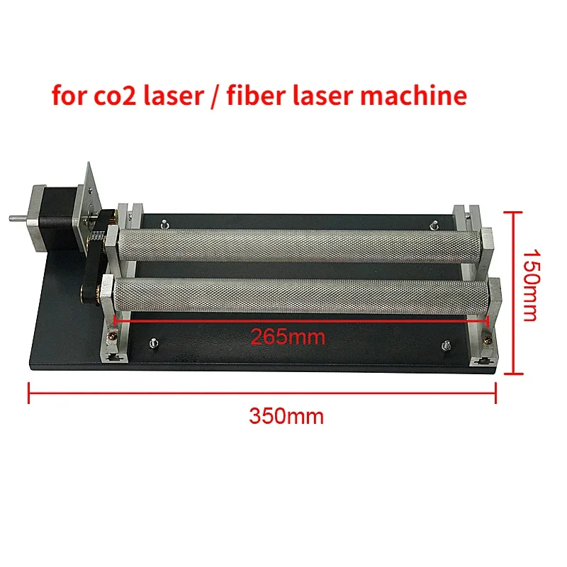 Laser Engraving Machine Rotary Axis Jig Cylinder Engraving Rotary Axis Use for Co2 Laser Machines Fiber Marking Laser Machine