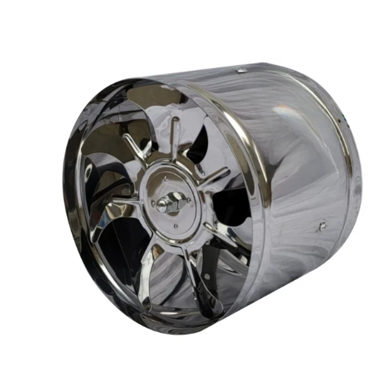 Stainless Steel Duct Exhaust Fan, Sizes 6