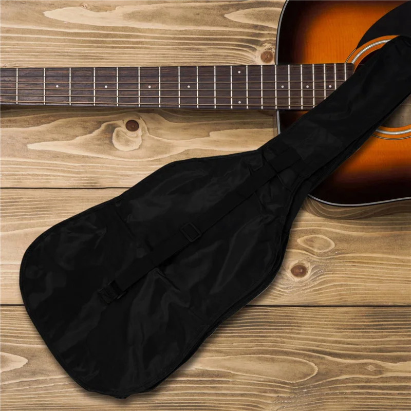 

5Pcs 38Inch Guitar Bag Oxford Cloth Shoulder Gig Bag Case With Pocket Guitar Parts & Accessories-AT20