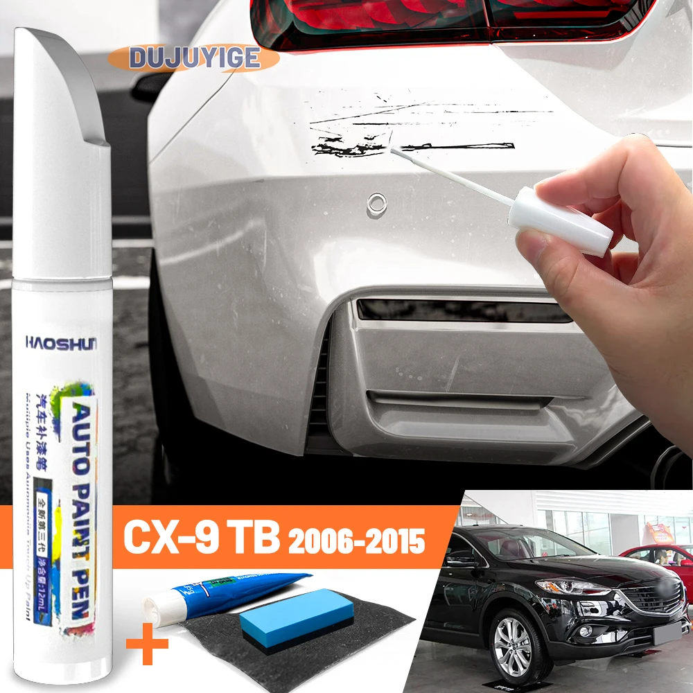 

Car Paint Pen Paint Care Scratch Repair Wax Painting Scratch Remover For Mazda CX-9 CX9 TB 2006-2015 2007 2014 2013 2012 2011