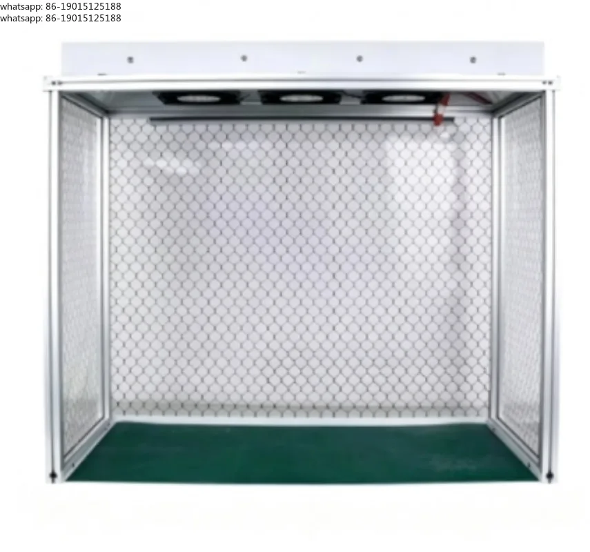 Newest Dust Free Room Desk Cleaning  Anti-static Aluminum Alloy Dust Free Bench for LCD Refurbishment Phone Repair Equipment