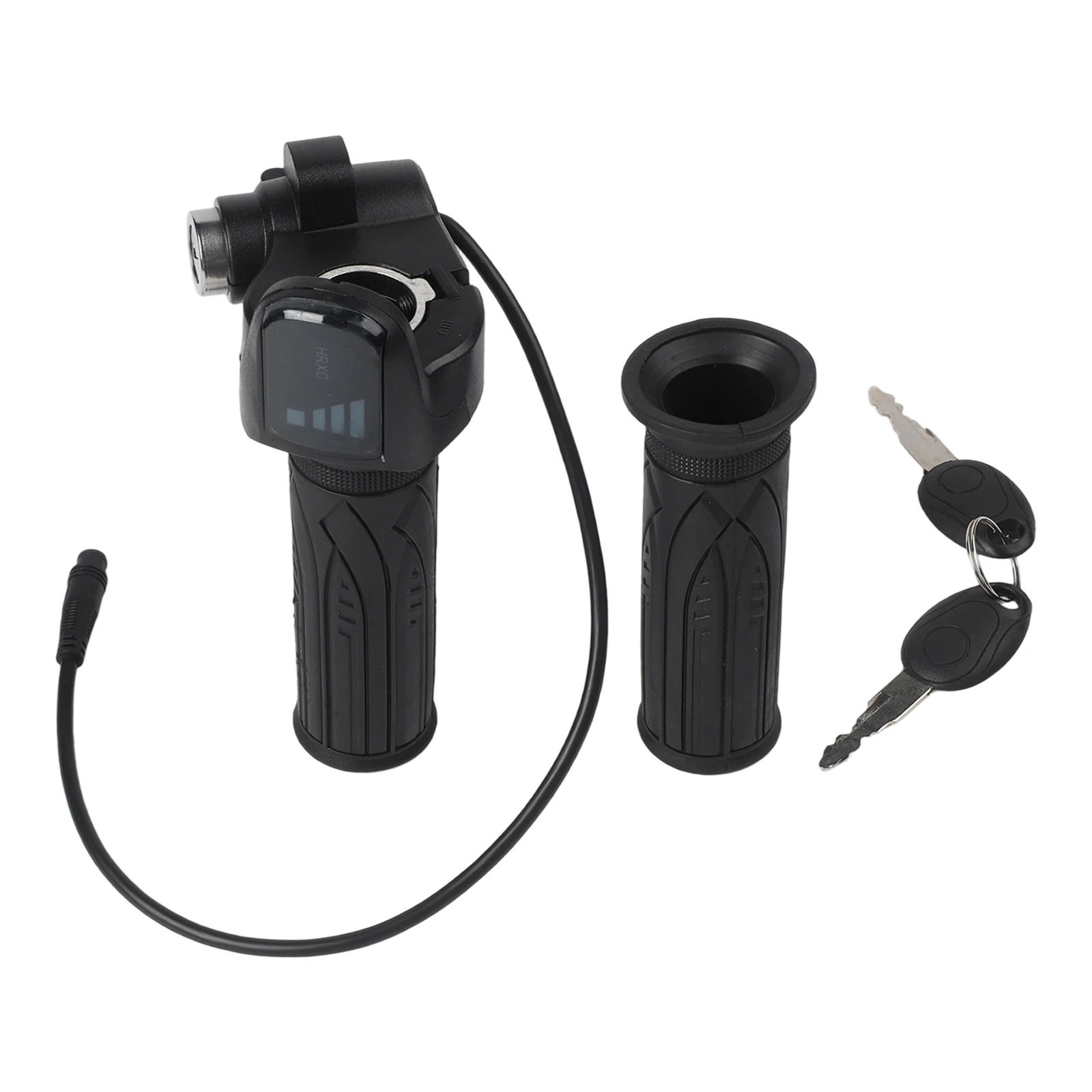 أجزاء مفاتيح زر بدء مركبة كهربية خنق واجهة تعريف دعم 1 زوج مفاتيح 48 فولت خنق قبضة ABS