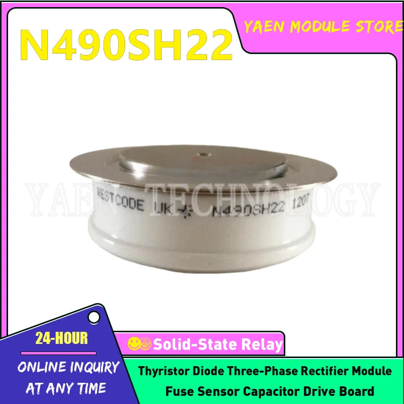 

N490SH22 N490SH24 N490SH26 N490SH28 N600SH18 N500CH28 N490CH26 N390CH38 N370CH12G00 T1XXX-24 Новый тиристорный модуль В наличии