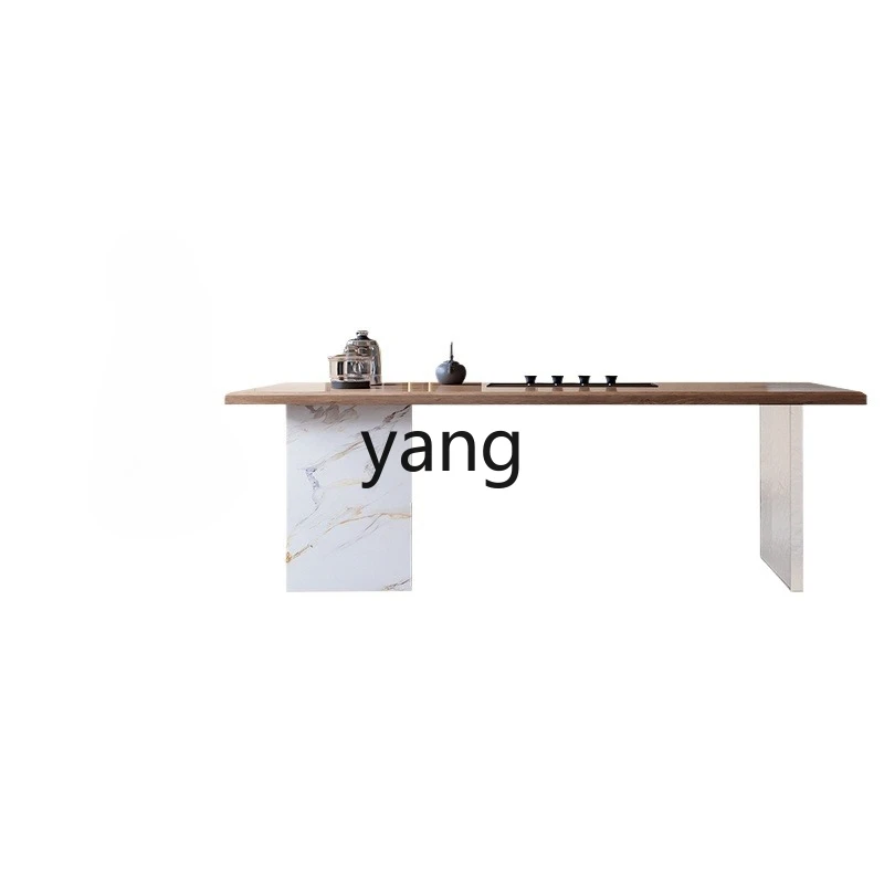 

LH modern simple living room home office high sense kettle integrated tea table