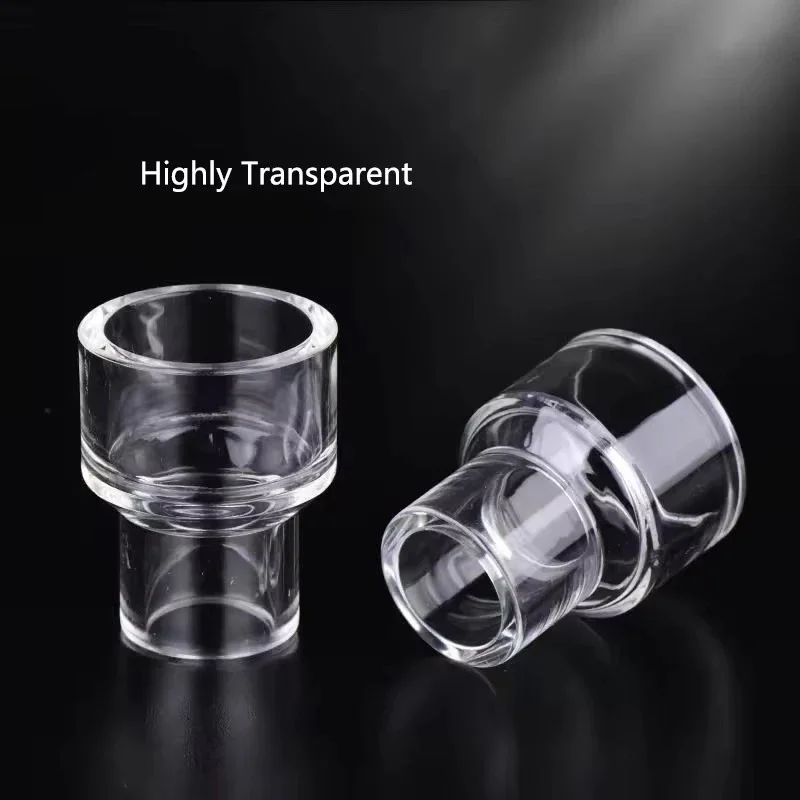 5PCS Acrylic Transparent Reducing Adapter for Direct Size Matching Straight-Through Pmma Aquarium Water Pipe Fittings Accessory
