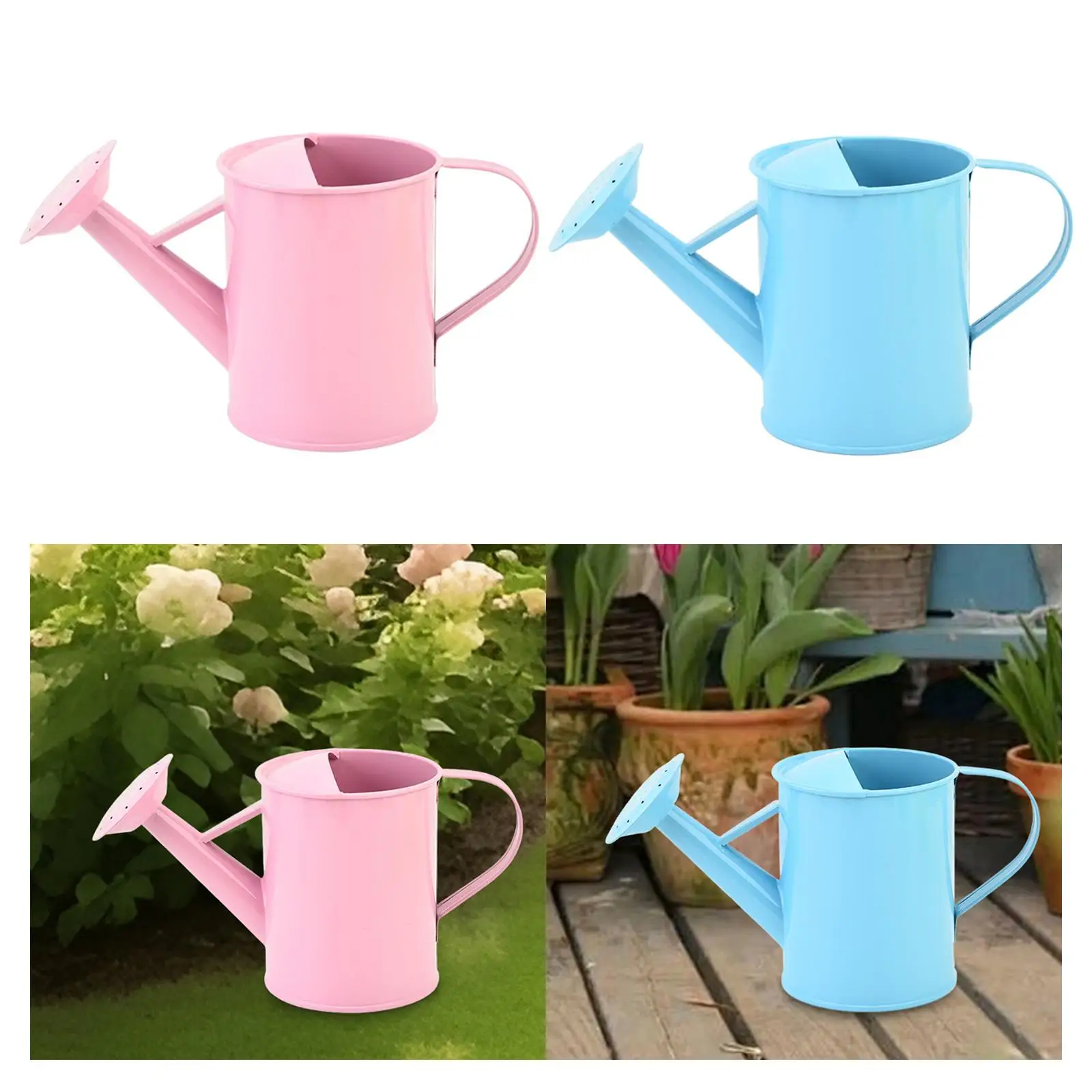 Watering Can Flower Tool Rustic Sturdy Versatile Garden Bucket for Plant Lovers