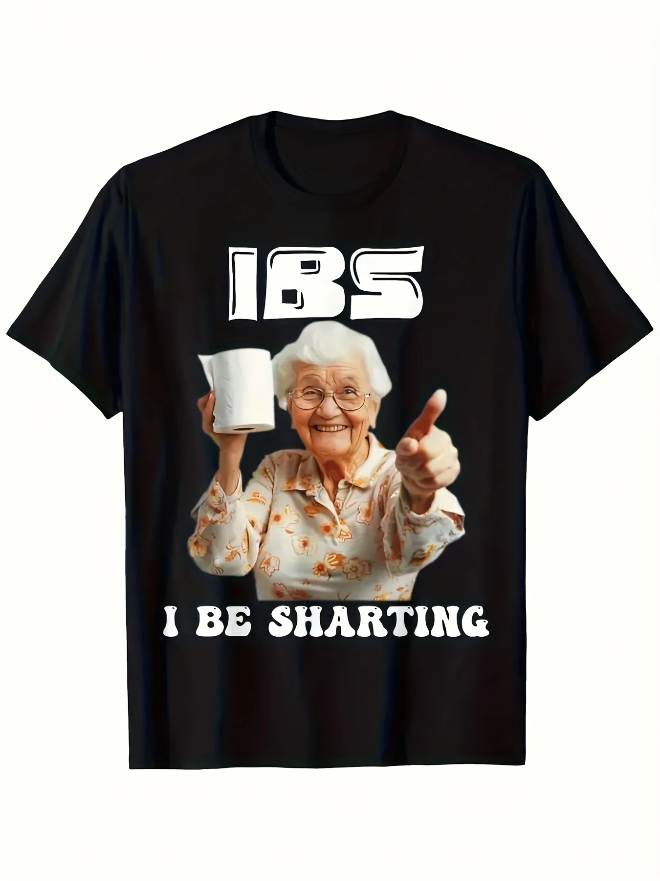 

Funny Graphic T-Shirt 100% Polyester Round Neck Short Sleeve Tee for Men & Women Perfect Gift for Christmas and Valentine's Day