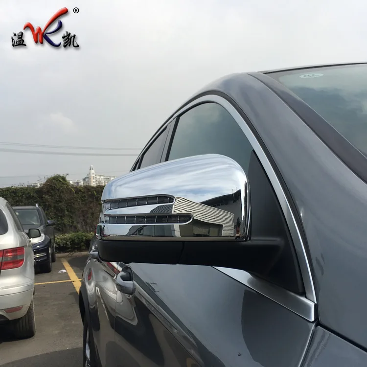 Rear View Rearview Side Mirror Cover For Mercedes W166 C292 X166 GLE Wagon Coupe GL A GLK ML GLS Class Chrome Accessories