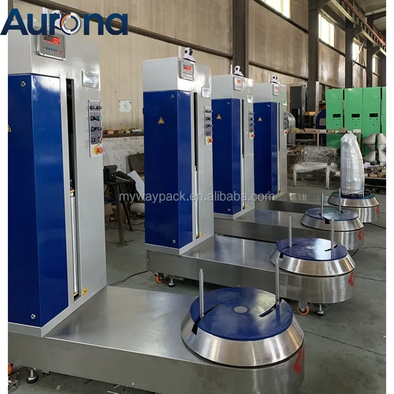 【Industrial】Airport Luggage Stretch Film Wrapping Machine