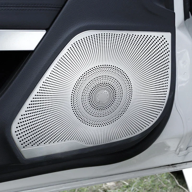 Молдинг салона автомобиля для Mercedes Benz E Class Coupe W207 C207, внутренняя отделка двери, аудиодинамик, крышка, наклейка, автоаксессуары