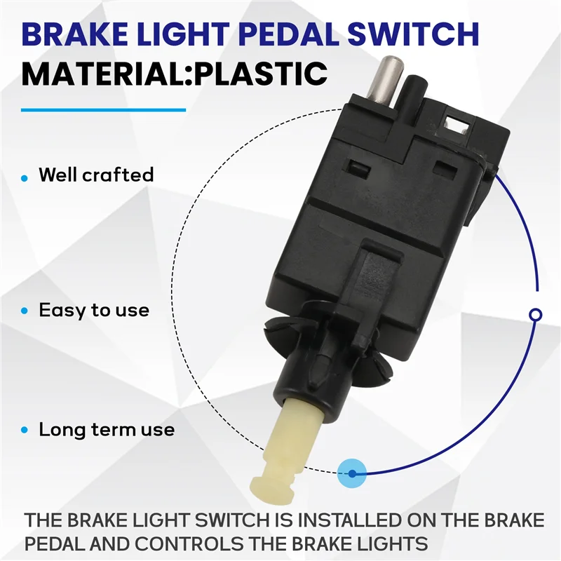 

A0005457709 / A0015450109 Brake Pedal Stop Light Lamp Switch For Mercedes Benz W140 W202 R129 R170 W208 S C SL SLK CLK