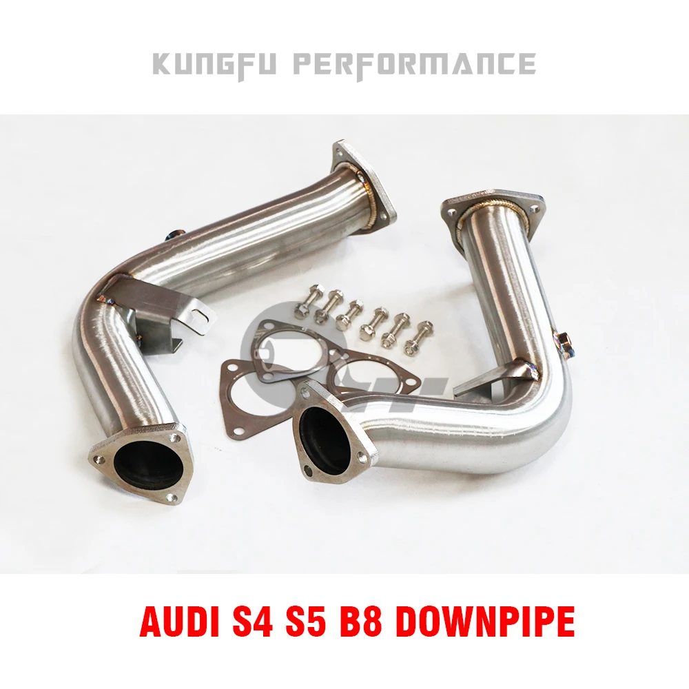 

Водосточная труба KUNGFU PERFORMANCE для Audi S4 B8 S5 8T A6 C7 A7 C7 A8 D4 SQ5 3.0TFSI Quattro Decat
