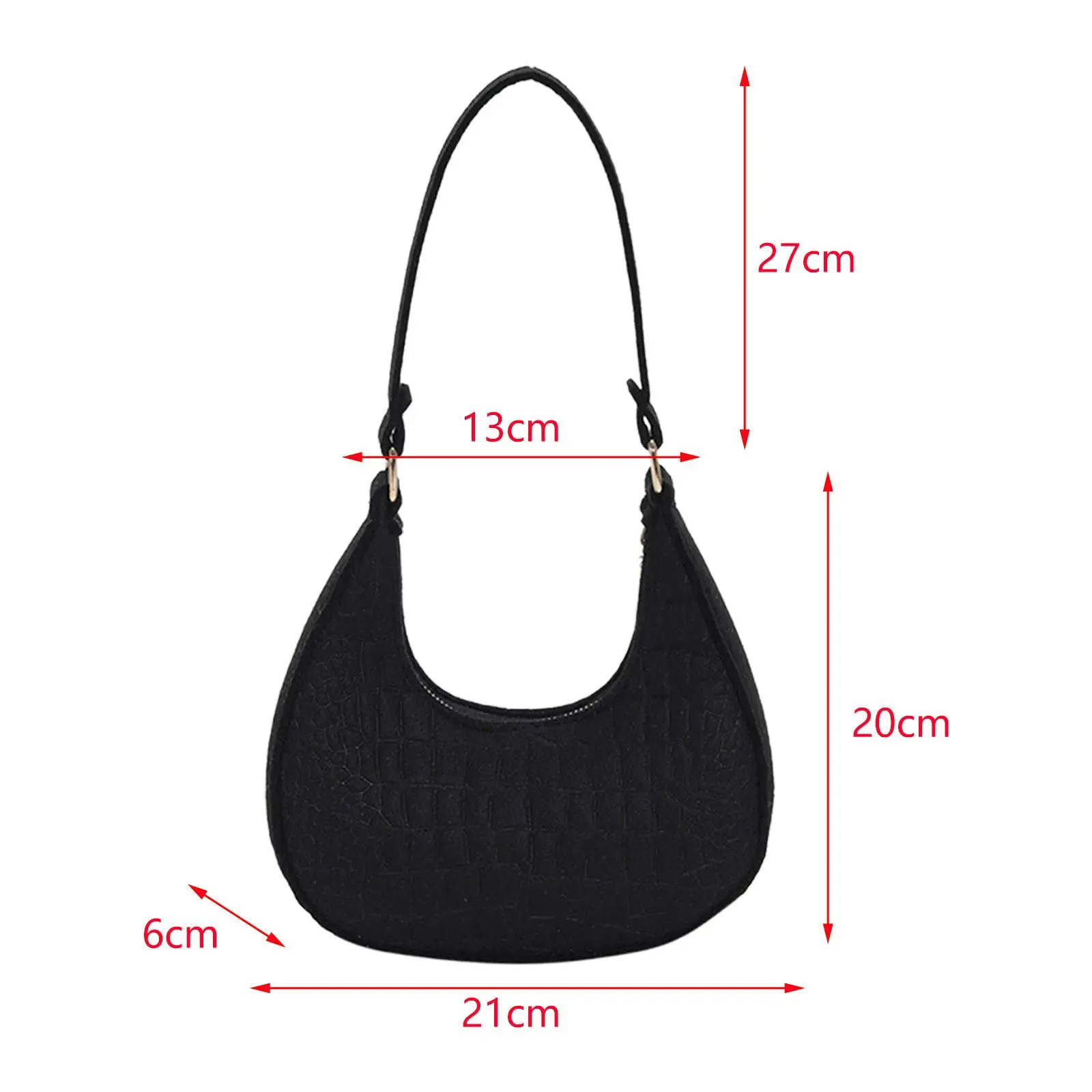 Women Underarm Bag Casual Purse Handbag for Travel Vacation Party Outdoor Work