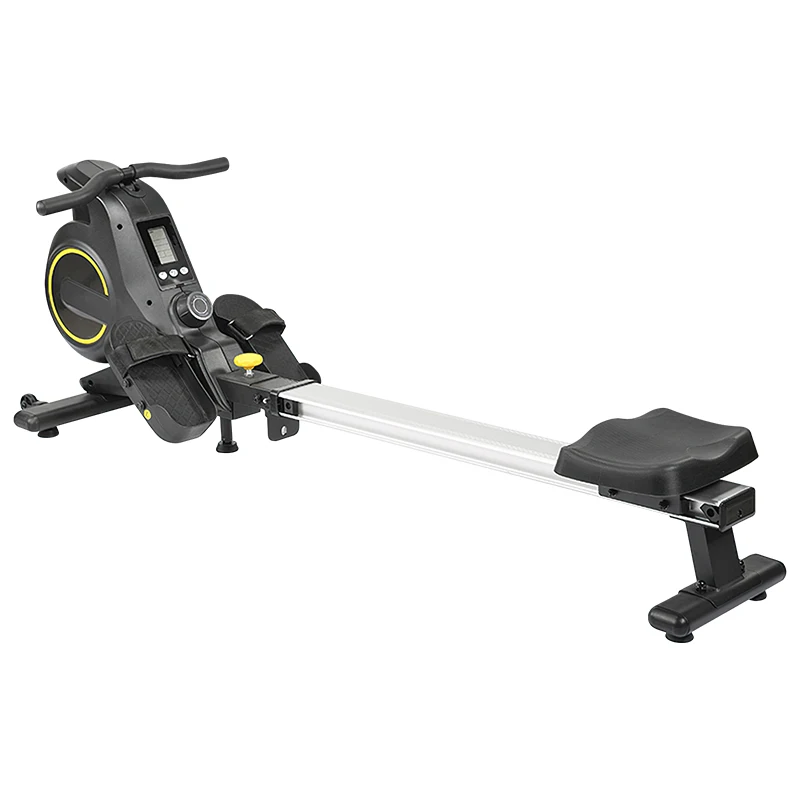 Professional Gym Equipment Commercial Rower Flywheel Drive Rowing Machine