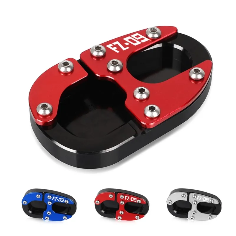 Motorcycle Side Stand Enlarge FOR YAMAHA TRACER TRACER900 TRACER-900 TRACER-9 GT 2023 2026 Pad Kickstand Support Extension Plate 6