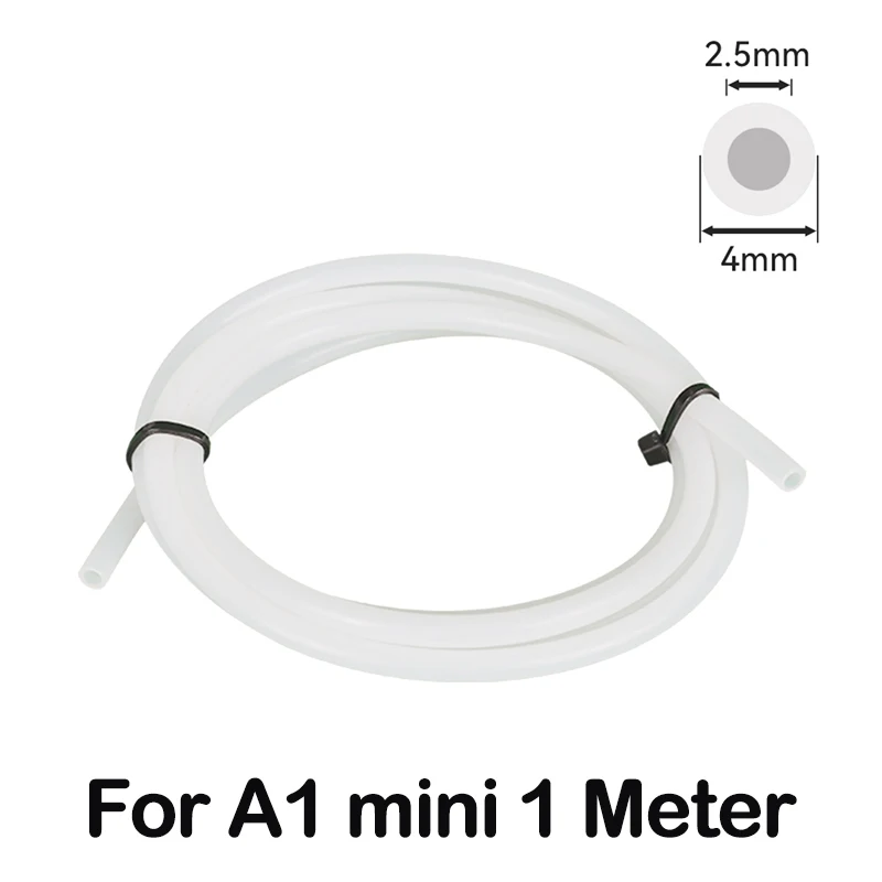 PTFE-Schlauch für Bambu Lab P1P/P2S AMS A1 Mini PTFE-Rohr Teflonrohr Bowden-Extruder 1,75mm ID2,5mm OD4mm Bambulab Filament-Teil – Detail 9