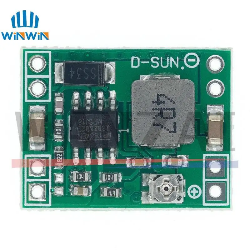 DC-DC 3A Buck Step-down Power Supply Module MP1584EN 5V-12V 24V to 5V 3.3V 9V 12V Fixed Output  for Arduino Replace LM2596