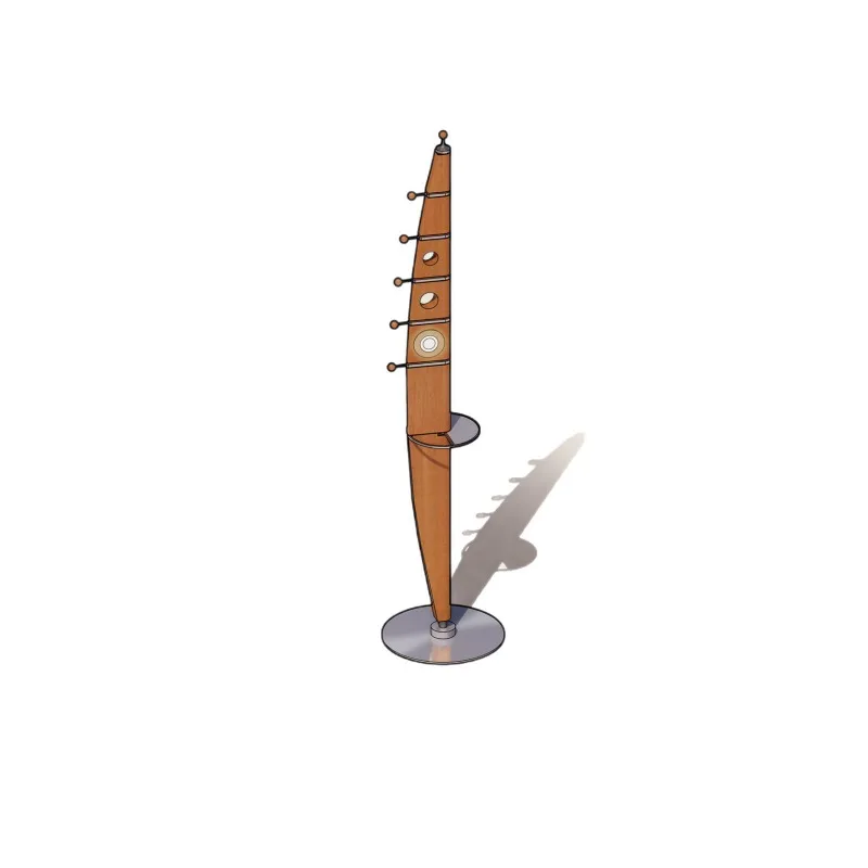 Coat rack household hanger floor to ceiling bedroom cartoon cute clothes rack