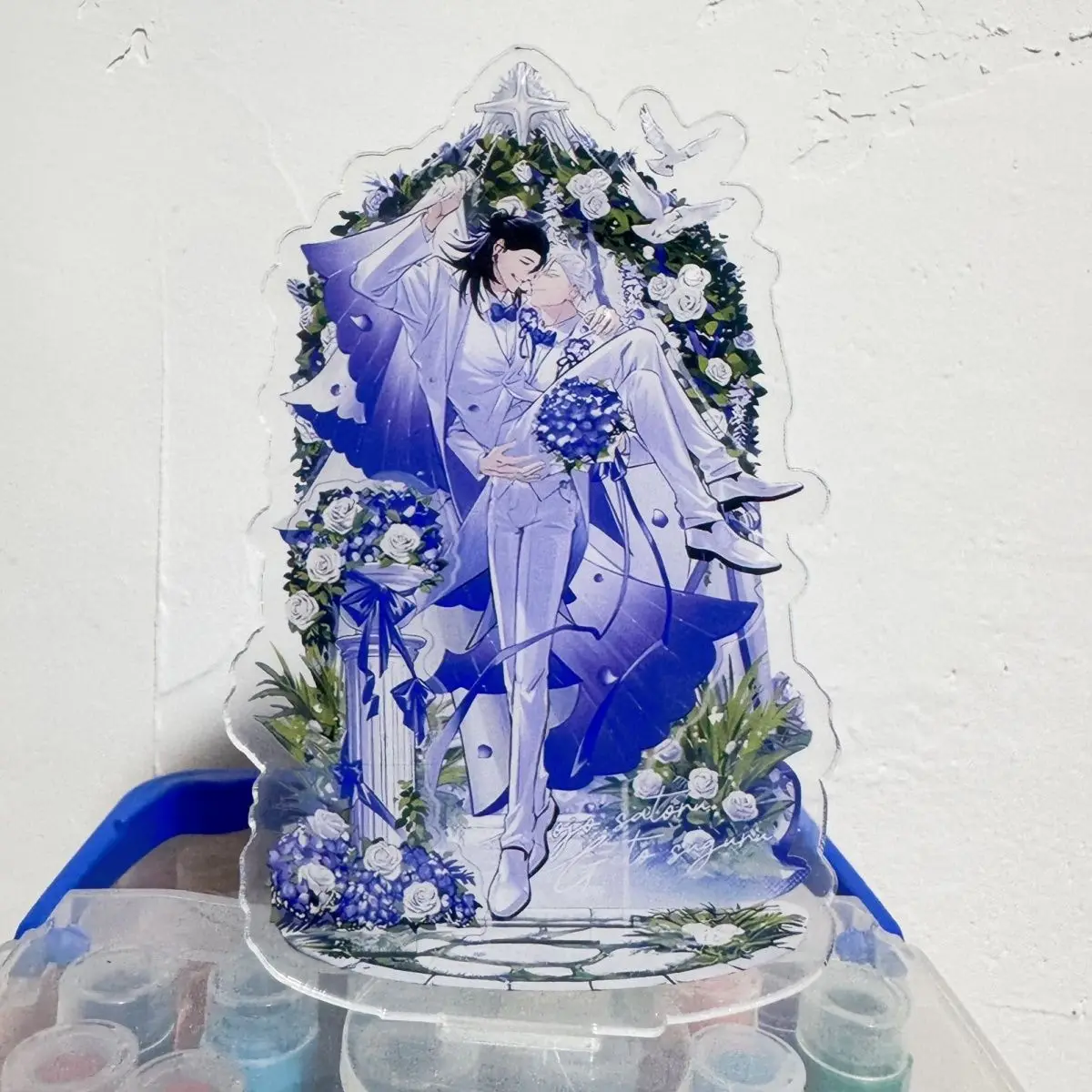 "Jujutsu Kaisen" wedding acrylic stanza, high-definition appearance level, "Gojo Satoru Yuki" gift creativity