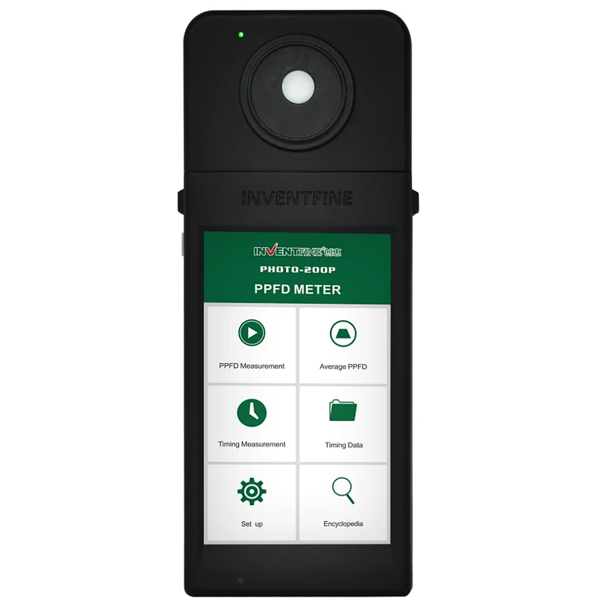 

Inventfine Photo-200P PPFD Photosynthetic Photon Flux Density Meter Light Tester Lab Easy test