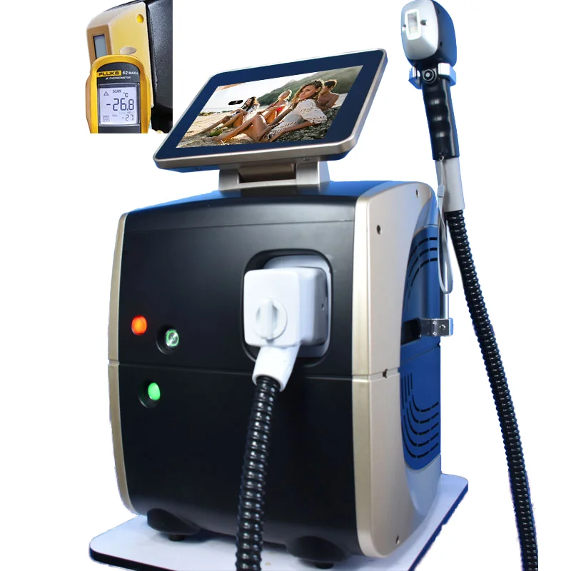 2026 Top Sales Portable 2000W Diode755 808 1064nm Hair Removal  Rejuvenation 2 Year Machine