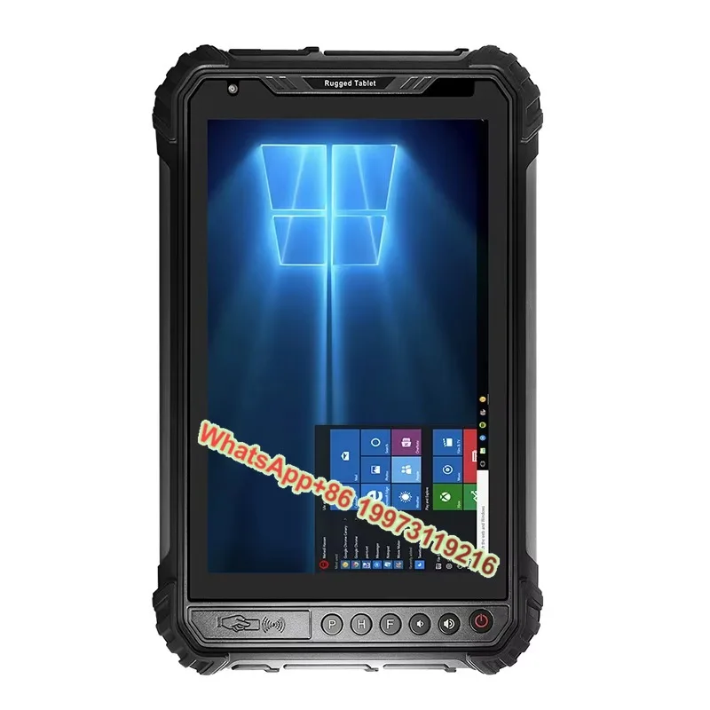 

4G 64 ГБ комнатный Wi-Fi 1000 нит Windows IP67 8-дюймовый сенсорный экран прочный промышленный планшетный ПК с камерой