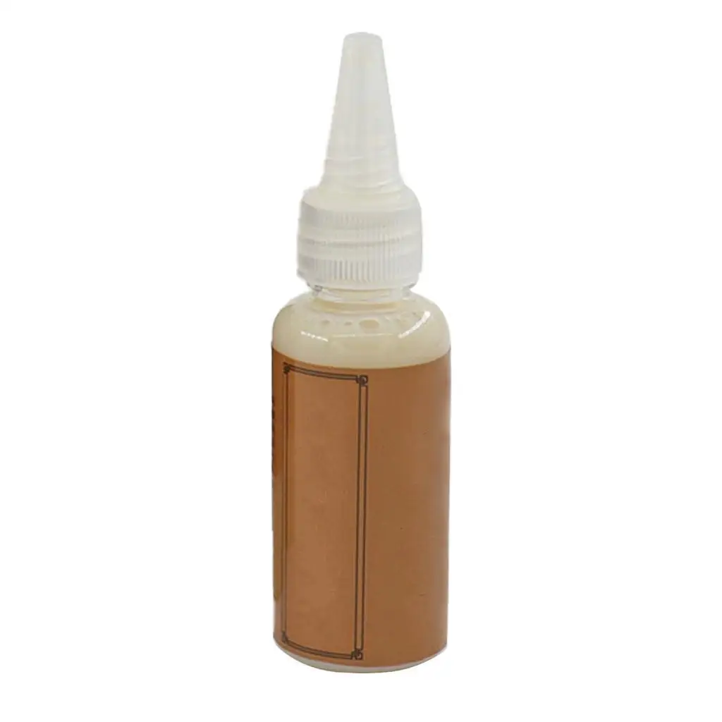 DIY Leather Edge Polish Gum Acrylic Finisher Smooth Sealer Dye for Leathercraft Patterns and Templates