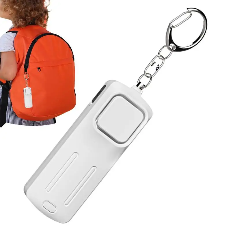 Personal Alarm Waterproof Safety Alarm Personal Alarms For Women USB Rechargeable Keychain Alarm For Kids Night Travel Women