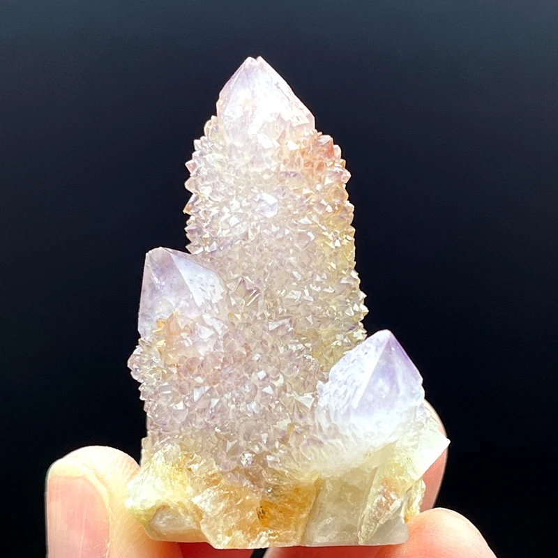 

100% Natural South African Amethyst Cactus Quartz Crystal Cluster Gemstones and Crystal Healing Crystal Quartz Gemstones