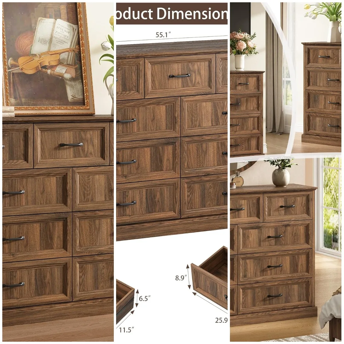9 Drawer Dresser 55… - image