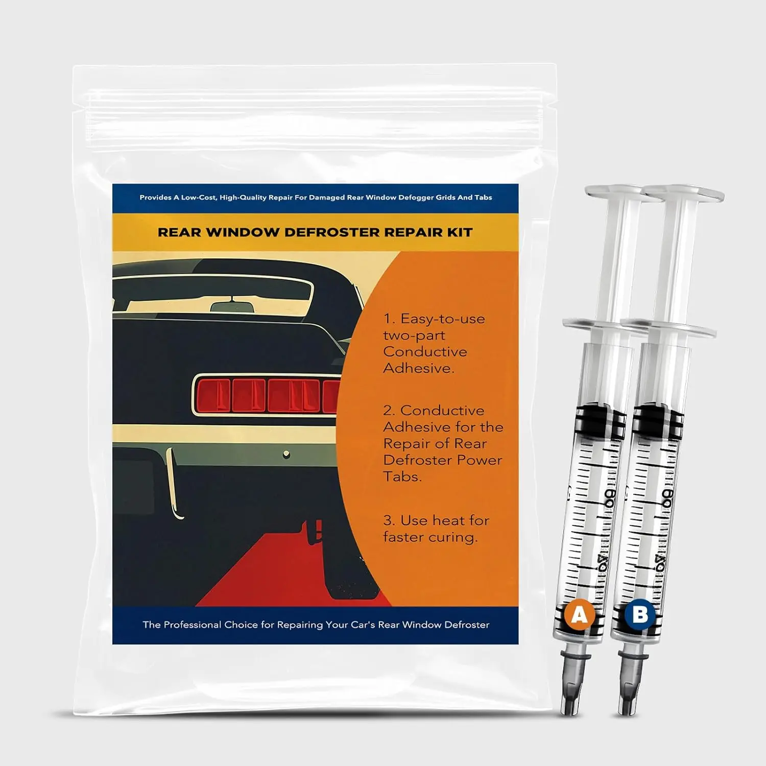 

Ремкомплект противозапотевателя заднего стекла — прочный инструмент для размораживания автомобиля для быстрой фиксации