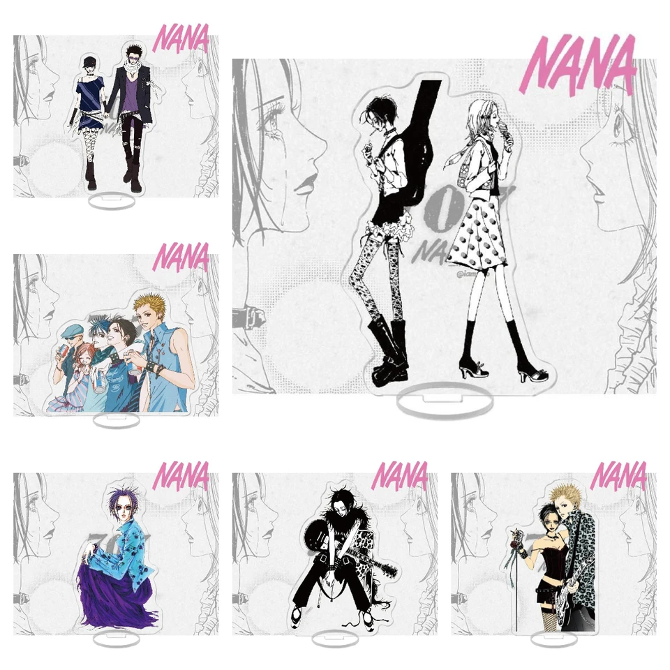 Anime NANA Black White Manga Acrylic Stand Oosaki Nana Komatsu