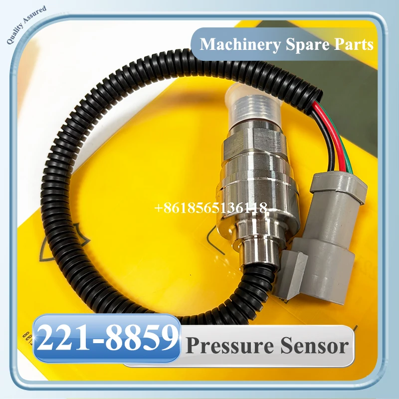 Excavator Parts E320C E320B E320D Hydraulic Pump Sensor 221-8859 2218859 High Pressure Sensor Pressure Switch
