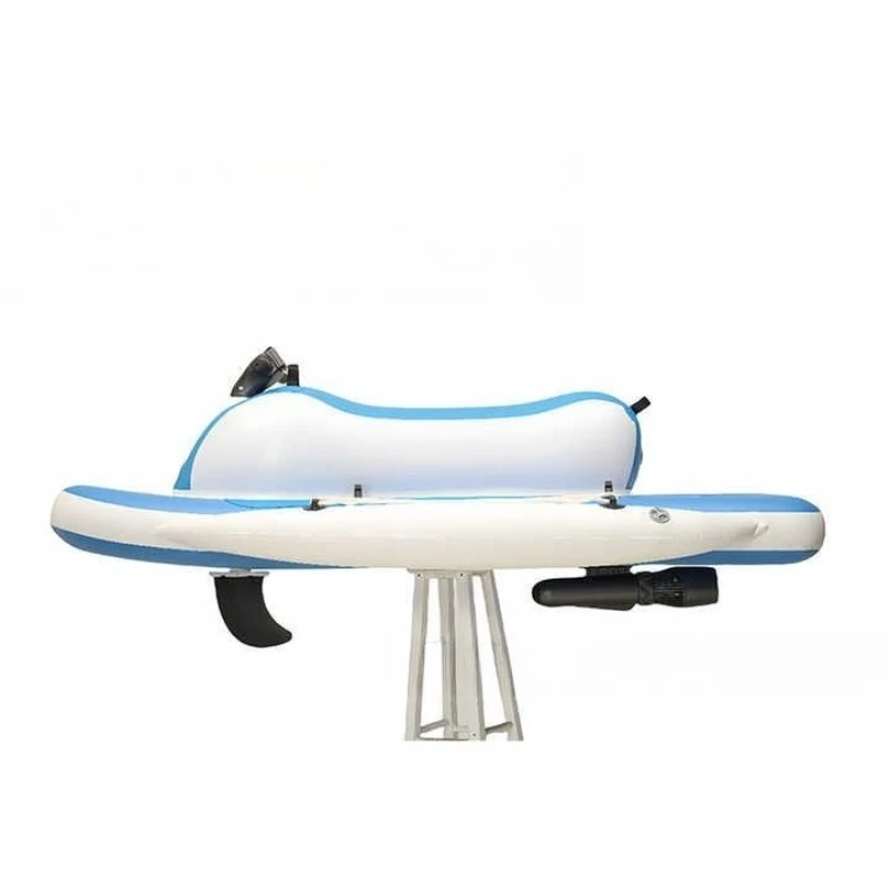 

Water inflatable motorboat with electric, wire drawing material thickened and wear-resistant, super buoyancy, underwater
