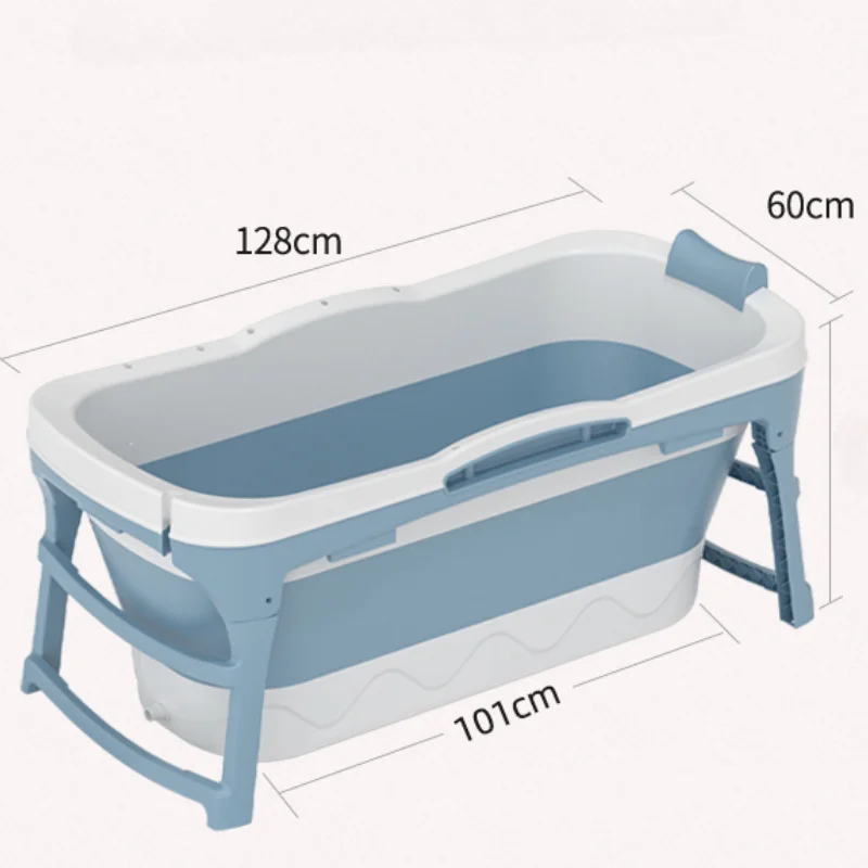 Foot Tub Handle Bath Rack Thermostatic Bathing Bathtub Plastic Enclosure Banheira Dobravel Adulta Bathtub for Adults Lavacabezas