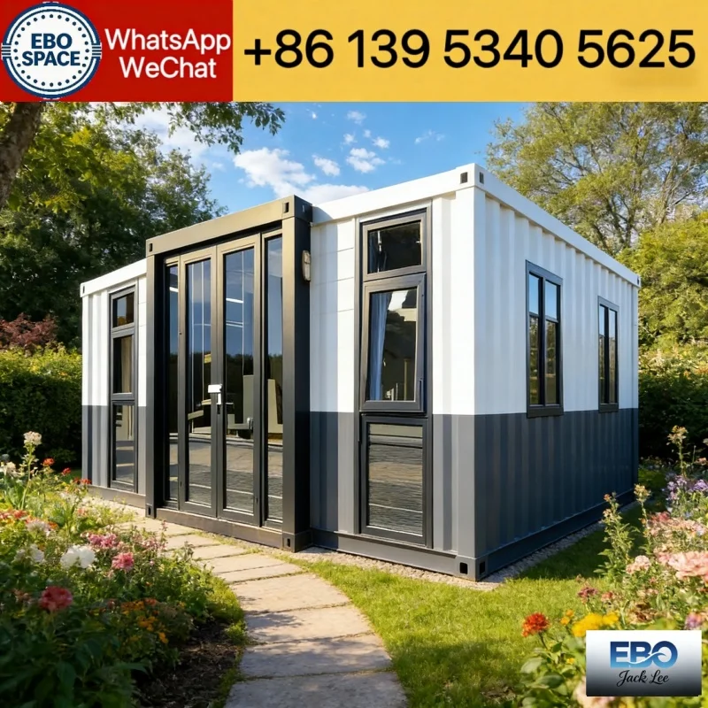 MMC Custom Expandable Container House Made in China 20ft 30ft 40ft Prefab Modular Villa Fast Build Waterproof Mobile Home with K