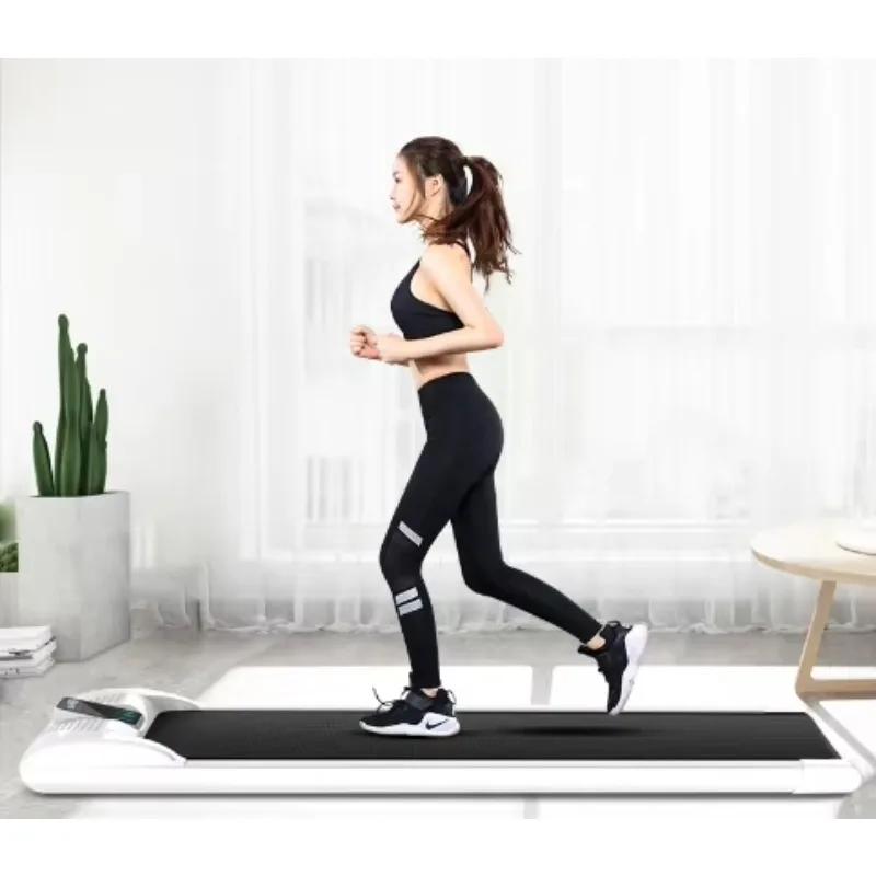 Portable Mini Flat Walking Pad Speed Adjustable Foldable Under Desk Design For Home Daily Fitness And Exercise Convenient