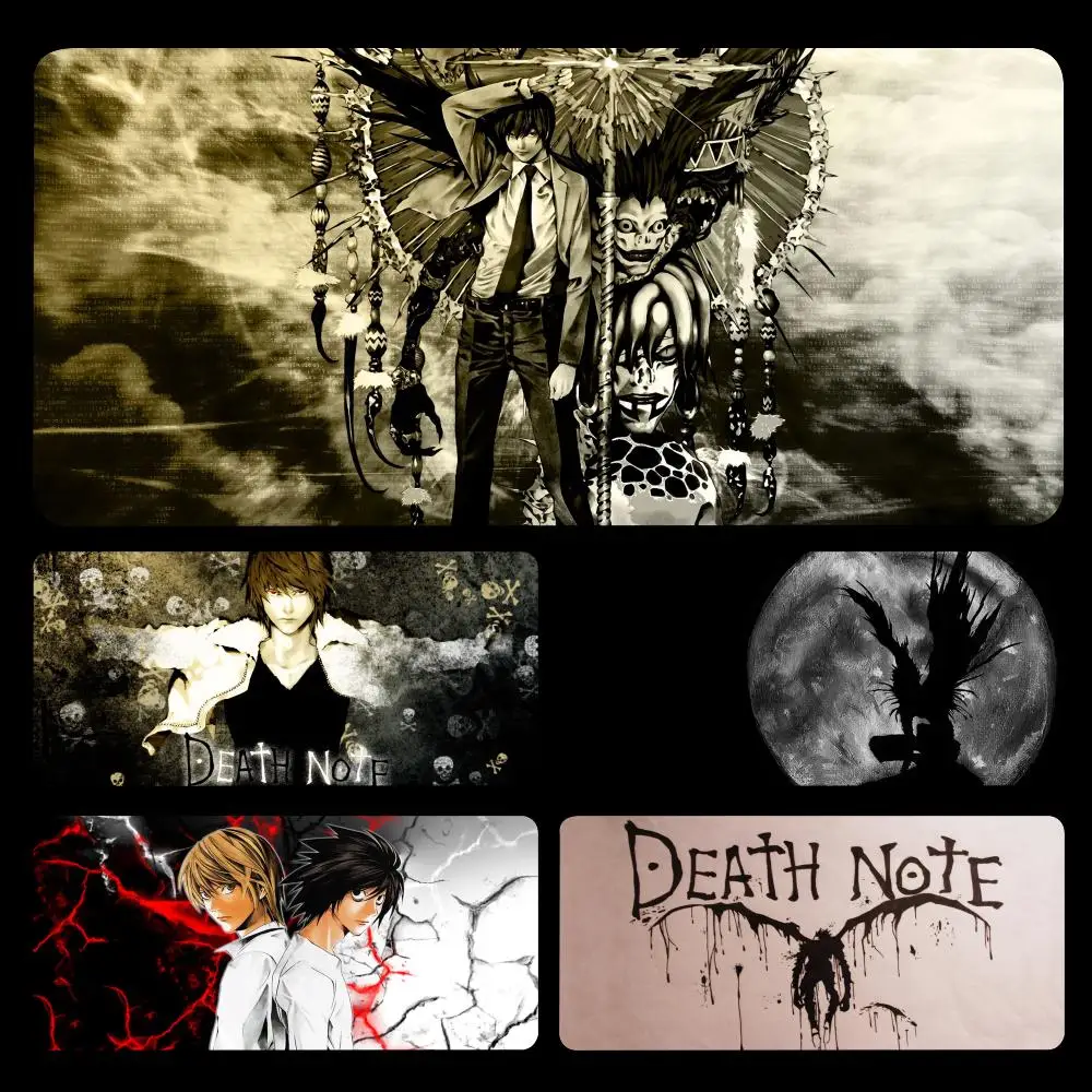 

Anime D-death Note-E Mousepad Large Gaming Mouse Pad LockEdge Thickened Computer Keyboard Table Desk Mat