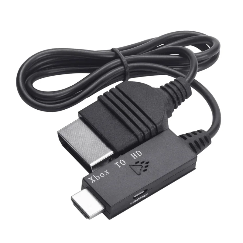 for XBOX to HD-compatible Converter Cord Wire 1080i 720p 480p Original AV Cable Adapter for All Classic Console Models