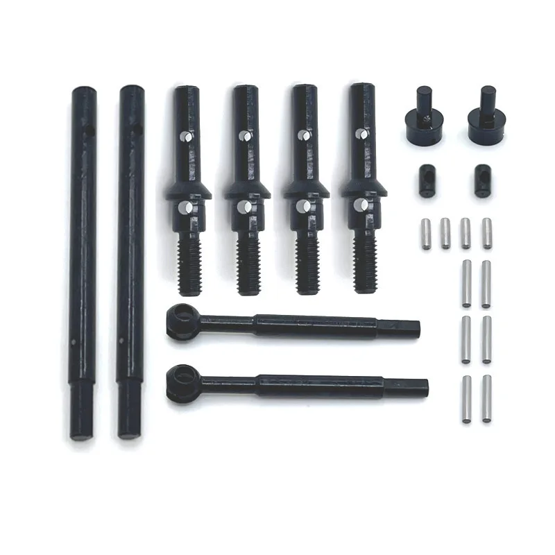 FMS FCX24 Metal Front and Rear Axle Shaft Set 1/24 RC Crawler Car Upgrade Parts Spare Accessories