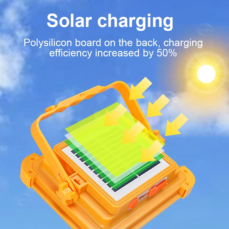 2026 New Outdoor Solar Lamp 99000000LM Type-C Hanging Lantern External Solarlight Emergency Camping Light LED Solar Light