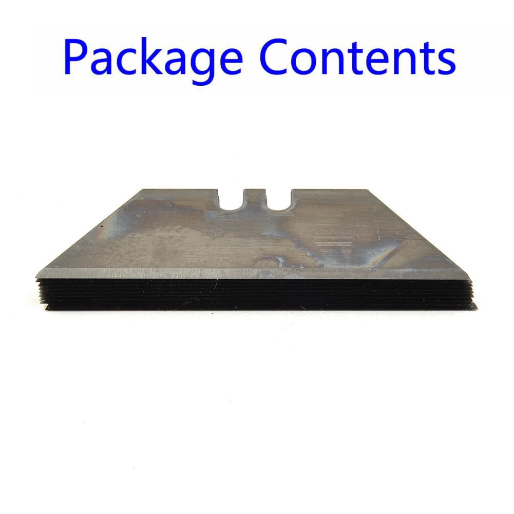 10Pcs Set Trapezoidal Blade Replacement Blade Multifunction For Home School HandCraft Paper Box Cutting Blades