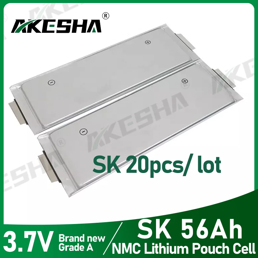 

SK 55.6Ah 3.7V Lithium Ion Battery Rechargeable Cell For 36V 72V 80Ah 100Ah Scooter Bike Solar Energy Storage Golf Cart Inverter