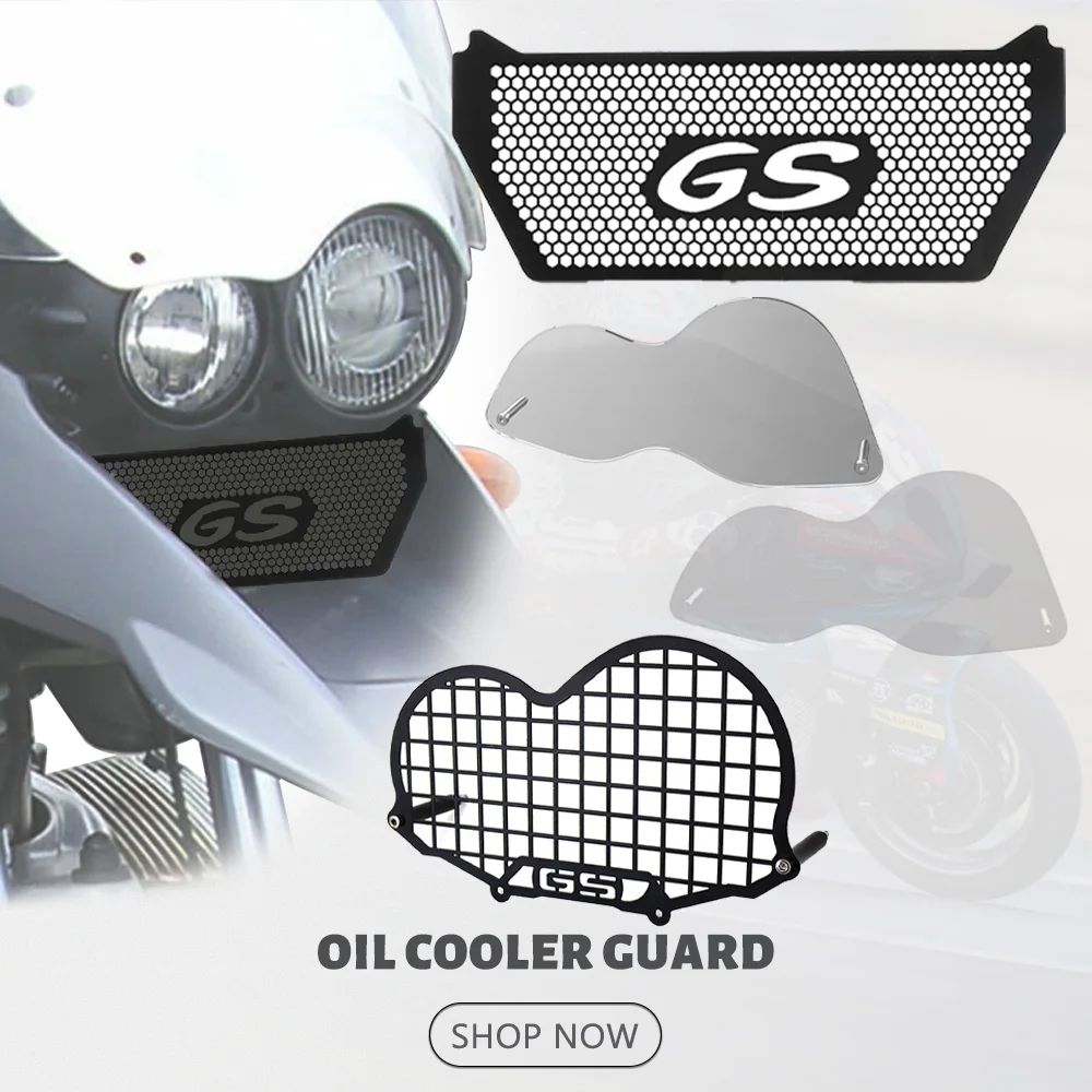 

Motorcycle Accessories For BMW R1150GS & ADVENTURE 1999-2004 R 1150 GS 1150GS ADV Headlamp Headlight Guard Protector Grill Cover